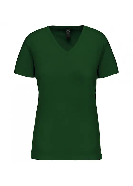 Kariban BIO150 T-Shirt V-Hals Slim Fit Dames
