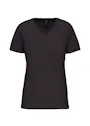 Kariban BIO150 T-Shirt V-Hals Slim Fit Dames miniatuur