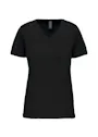 Kariban BIO150 T-Shirt V-Hals Slim Fit Dames miniatuur