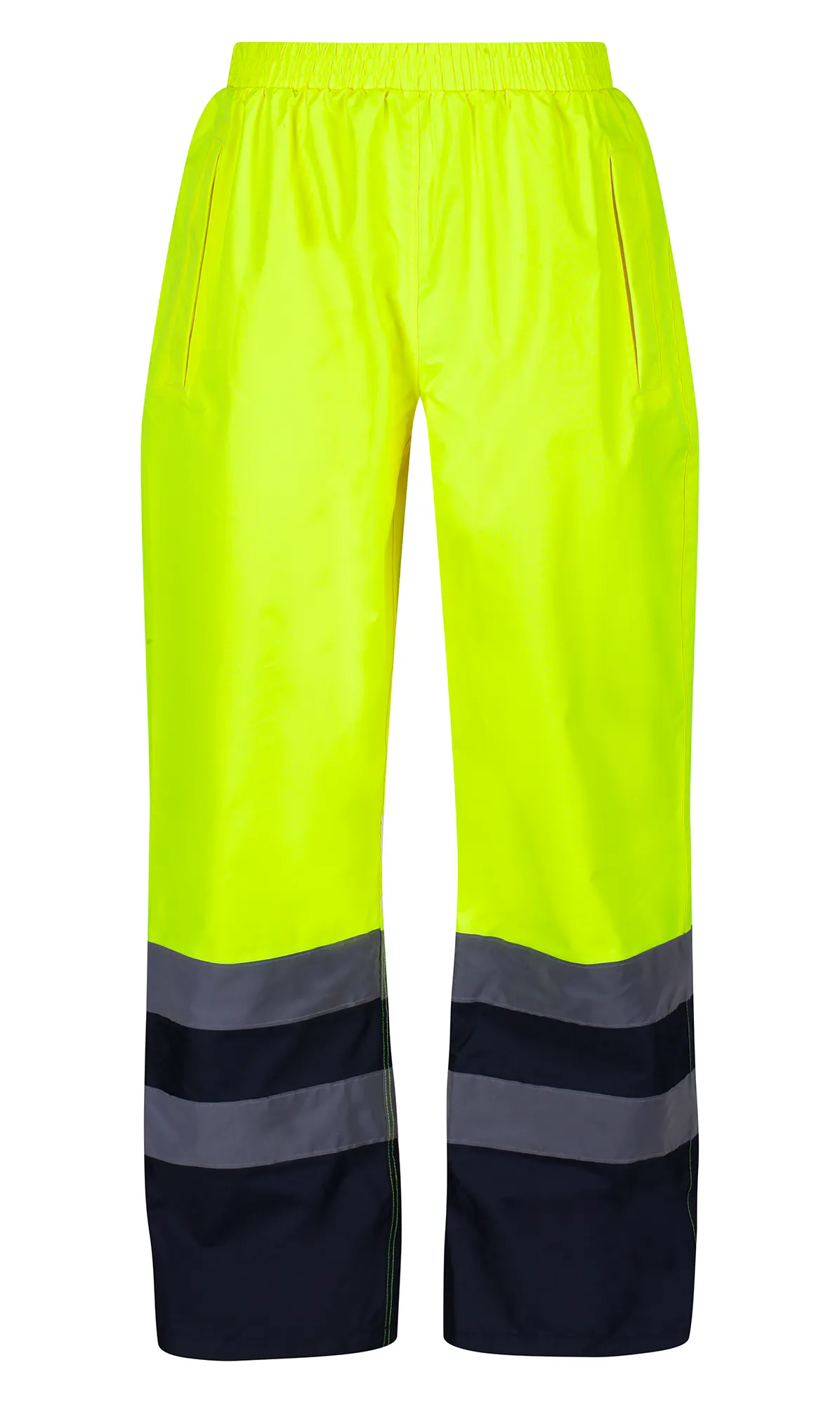 High Vis Gelb/Marineblau