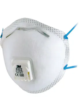 3M 8322 Partikelfiltermaske FFP2 mit Ventil