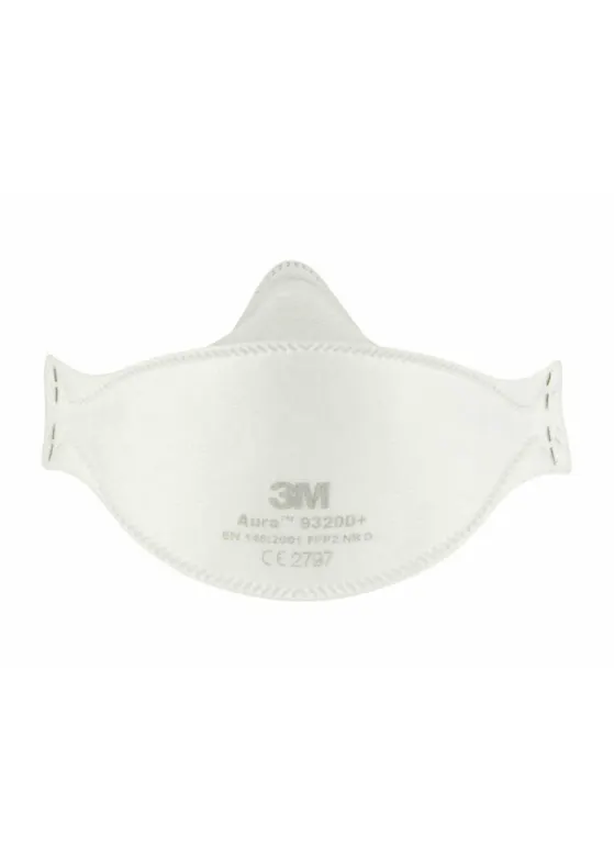 3M Aura Wegwerpstofmaskers FFP2 9320D+ 3/verpakking