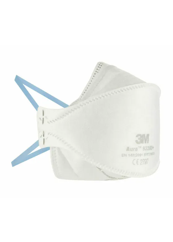 3M Aura Wegwerpstofmaskers FFP2 9320D+ 3/verpakking