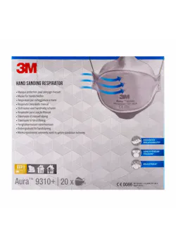 3M Aura masque antipoussière FFP1 9310+ 20-pak thumbnail (vignette)