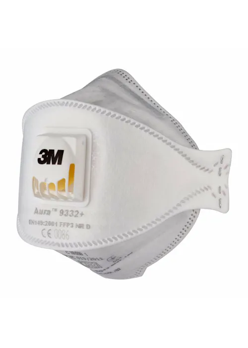 3M Aura masque antipoussière FFP3 9332+ pack de 10