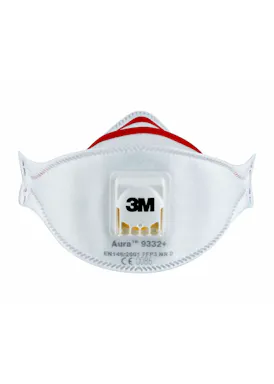 3M Aura Stofmasker FFP3 9332+ 2-pak
