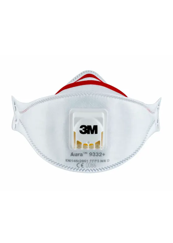 3M Aura Stofmasker FFP3 9332+ 2-pak