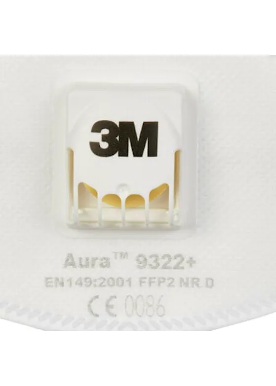 3M Aura Partikelfiltermaske FFP2 9322+ Bulk