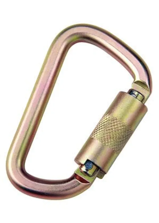 3M DBI-SALA Saflok Karabijnhaak 2000112 Geel Zink