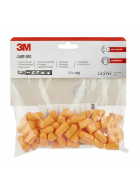 3M Ohrstöpsel 1100, 30 Paar/Packung (94–105 dB)