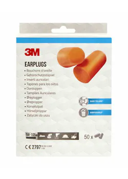 3M Oordoppen 1100 Aannemerspakket 50 PR/pak (94-105 dB)