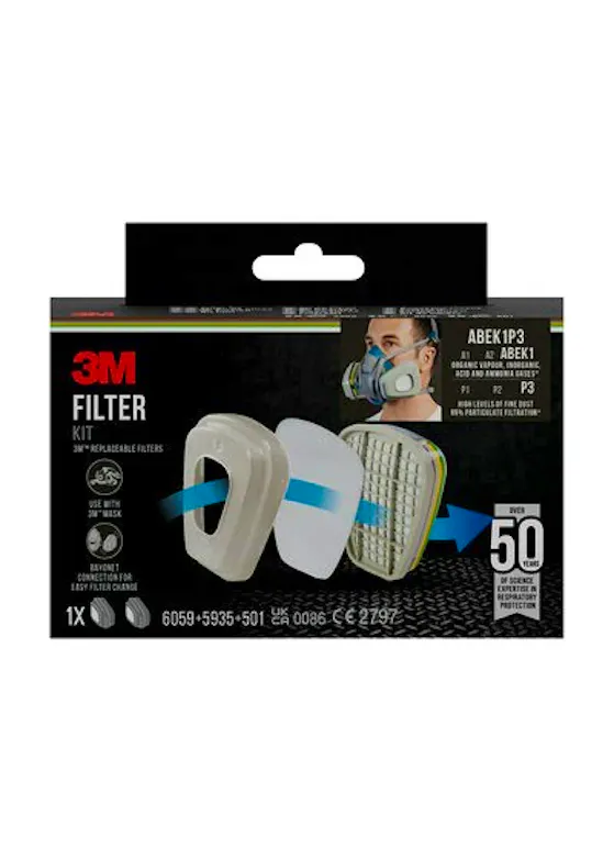 3M Filterset 6004BC1 ABEK1P3