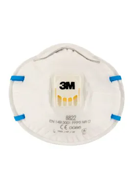3M Partikelschutzmaske FFP2 8822, 3er-Packung
