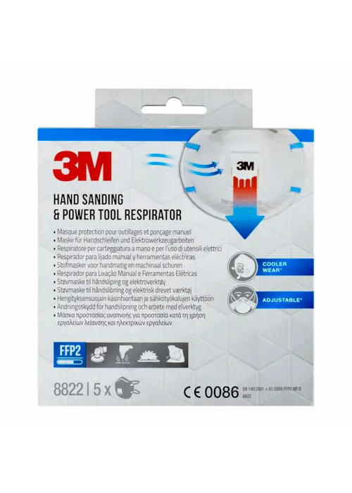 3M Stofmasker FFP2 8822 5/Pak