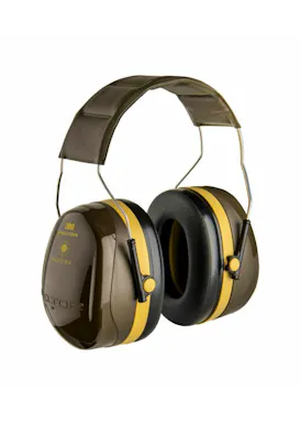 3M Peltor Bull's Eye III Kapselgehörschützer mit olivgrünem Kopfband H540A-441-GN