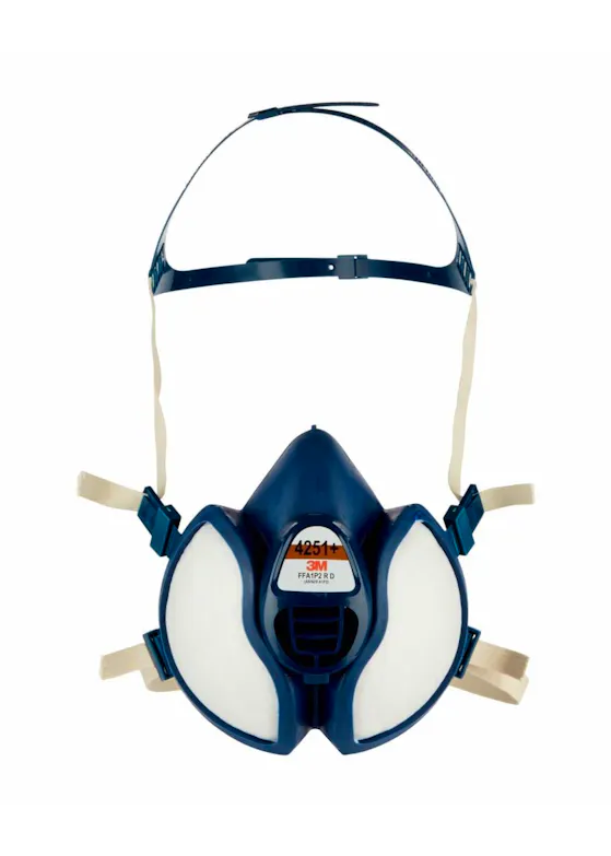 3M Maintenance-Free Half-Mask Respirator FFABEK1P3 D Filters 4279+