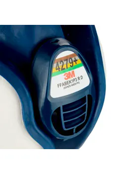 3M 4279+ Onderhoudsvrij Halfgelaatsmasker FFABEK1P3 miniatuur