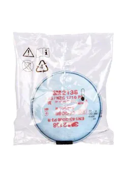 3M 2138 Stoffilter P3 R miniatuur