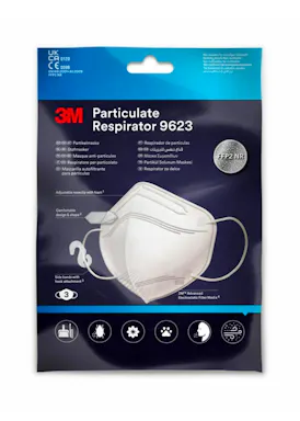 3M Partikelmaske 9623, 3er-Packung