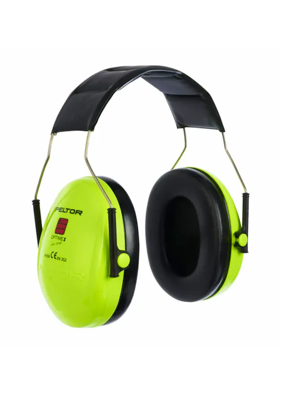 3M Peltor Optime I Kapselgehörschützer H510A-470-GB Hi-Viz-Stirnband
