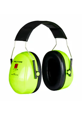 3M Peltor Optime Kapselgehörschützer H520P3E-410-GQ-01, Helmbefestigung, grün