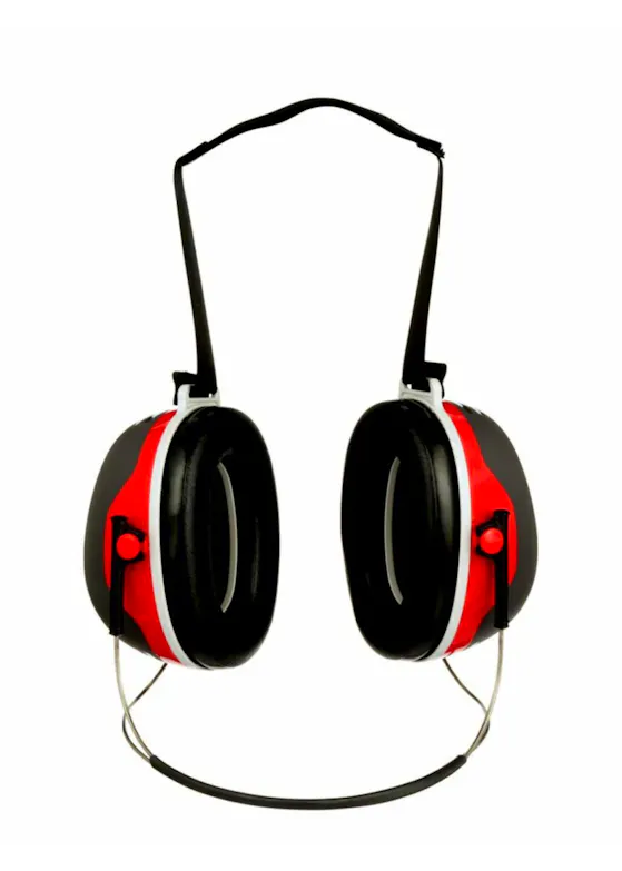 3M Peltor Kapselgehörschutz X3B Nackenbügel rot