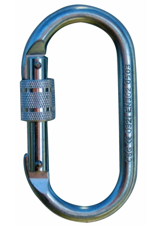 3M Protecta Karabinerhaken mit Schraubverschluss AJ501 17-mm-Öffnung