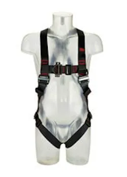 3M Protecta E200 Standaard Valbeveiligingsharnas Zwart XL 1161611