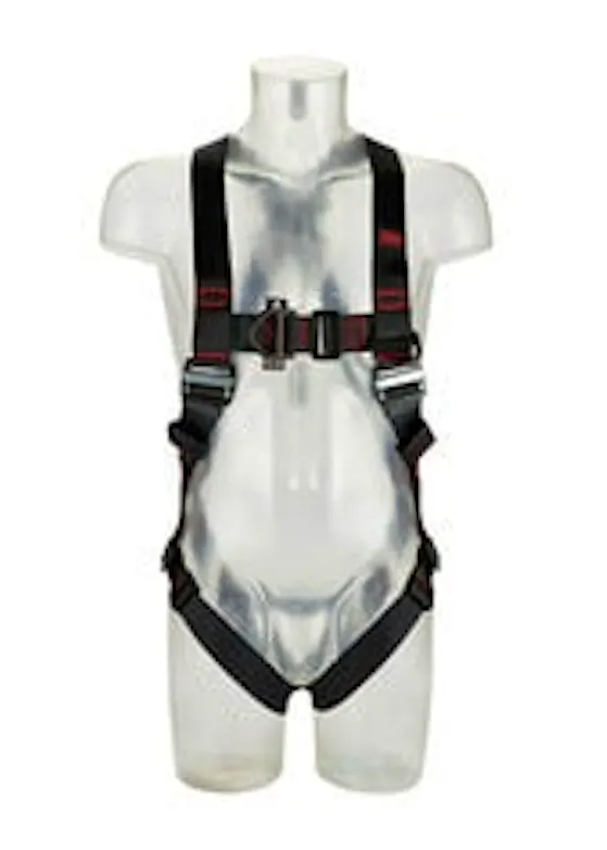 3M Protecta E200 Standard-Auffanggurt, schwarz, Medium/Large, 1161610