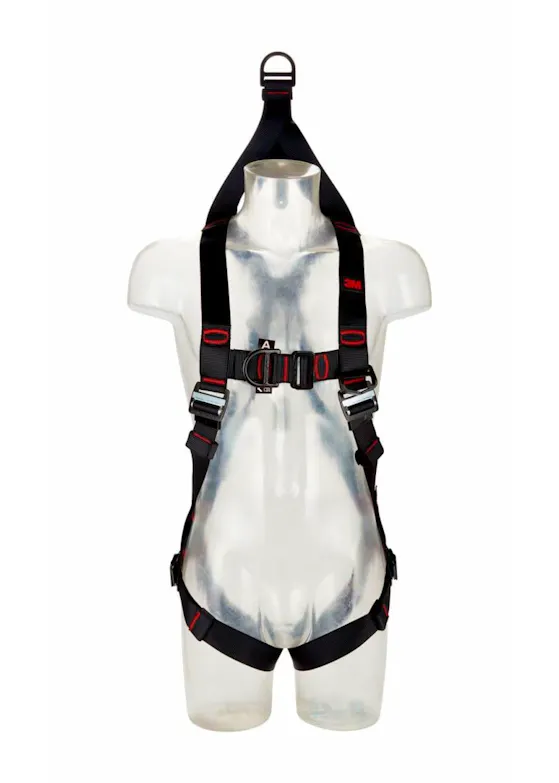 3M Protecta E200 Standard-Auffanggurt, 1161613, Schwarz, M/L