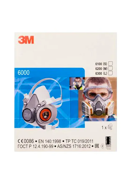3M 6100 wiederverwendbare Halbmaske S
