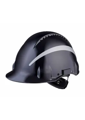 3M Sicherheitshelm Uvicator G3000NUV-R-SV Schwarz