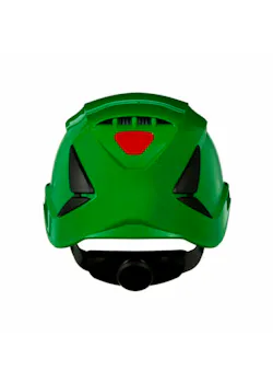 3M SecureFit Veiligheidshelm X5504V-CE Groen miniatuur
