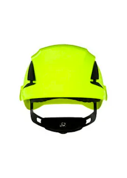 3M SecureFit Veiligheidshelm X5514V-CE Hi-Viz Groen miniatuur