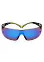 3M Bril SecureFit Blauw AS Mirrror SF408ASB miniatuur