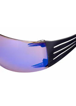 3M Bril SecureFit Blauw AS Mirrror SF408ASB miniatuur