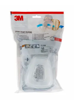 3M 6002 CR Filters Voor Verfspuiten A2P2