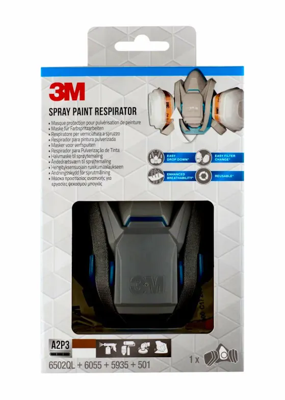 3M Stofmasker A2P3 6502QL 1 Set