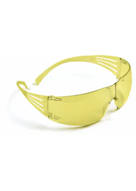 3M SecureFit SF203AF Schutzbrille, PC, bernsteinfarbene Linse