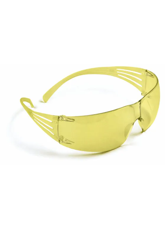 3M SecureFit SF203AF Schutzbrille, PC, bernsteinfarbene Linse