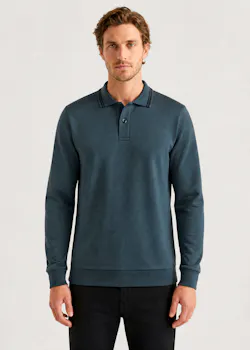 WorkMan Outfitters 9301 polo-sweat-shirt bord côte thumbnail (vignette)
