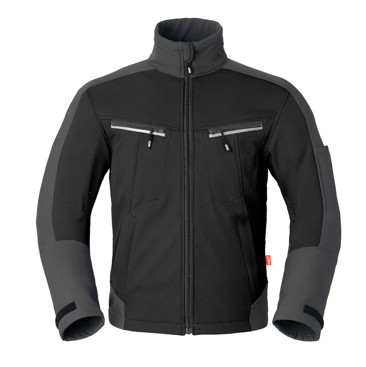 Zwart/charcoal grijs