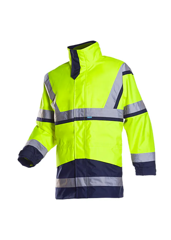 Sioen Signalisatie Regenparka met Uitneembare Softshell Jas Powell 401AN3EU1