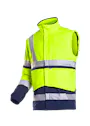 Sioen Signalisatie Regenparka met Uitneembare Softshell Jas Powell 401AN3EU1 miniatuur