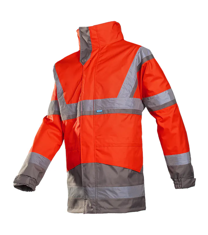 Fluo Rood/Grijs