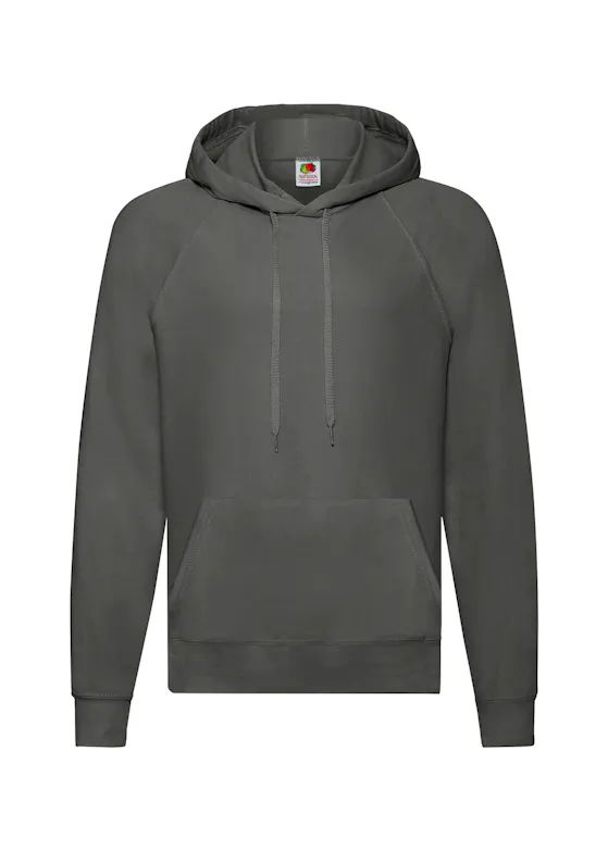 Fruit of the Loom Lightweight Hooded Sweatshirt