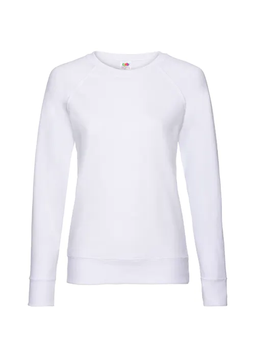 Fruit of The Loom Dames Lightweight Raglan Sweat