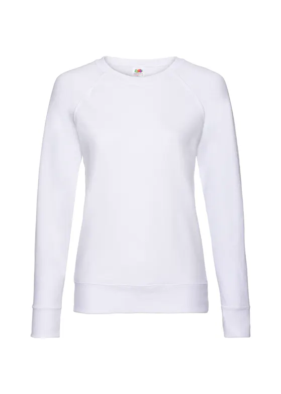 Fruit of The Loom Dames Lightweight Raglan Sweat