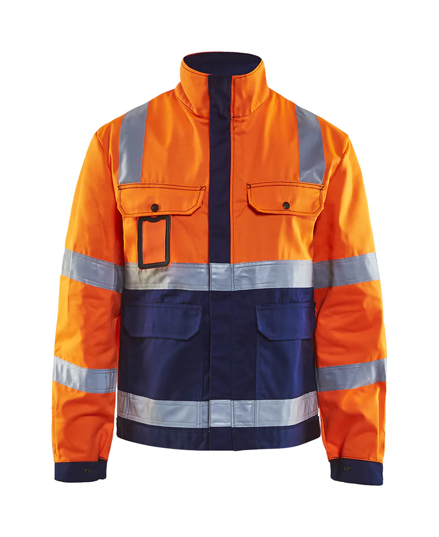 Oranje/Marineblauw