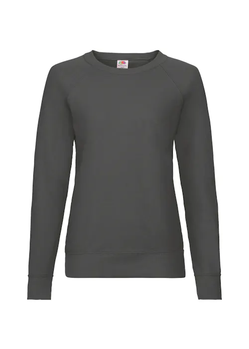 Fruit of The Loom Dames Lightweight Raglan Sweat